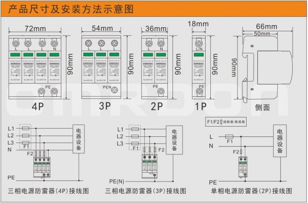 電涌保護器模塊 電涌保護器